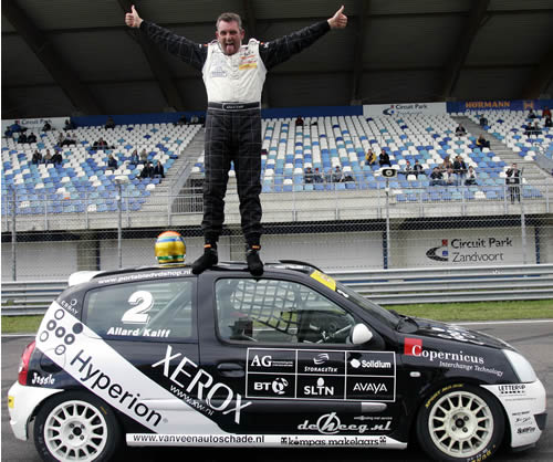 Allard Kalff, de Renault Clio Cup kampioen 2006
